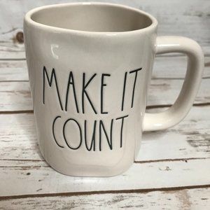 Rae Dunn MAKE IT COUNT Mug